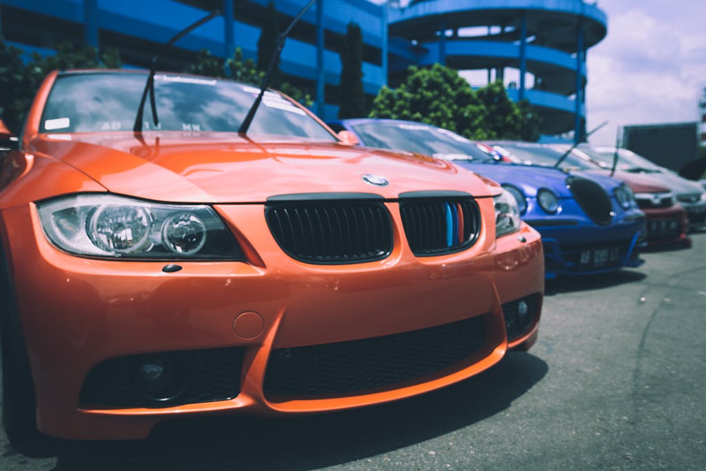 Red BMW for import into Guyana